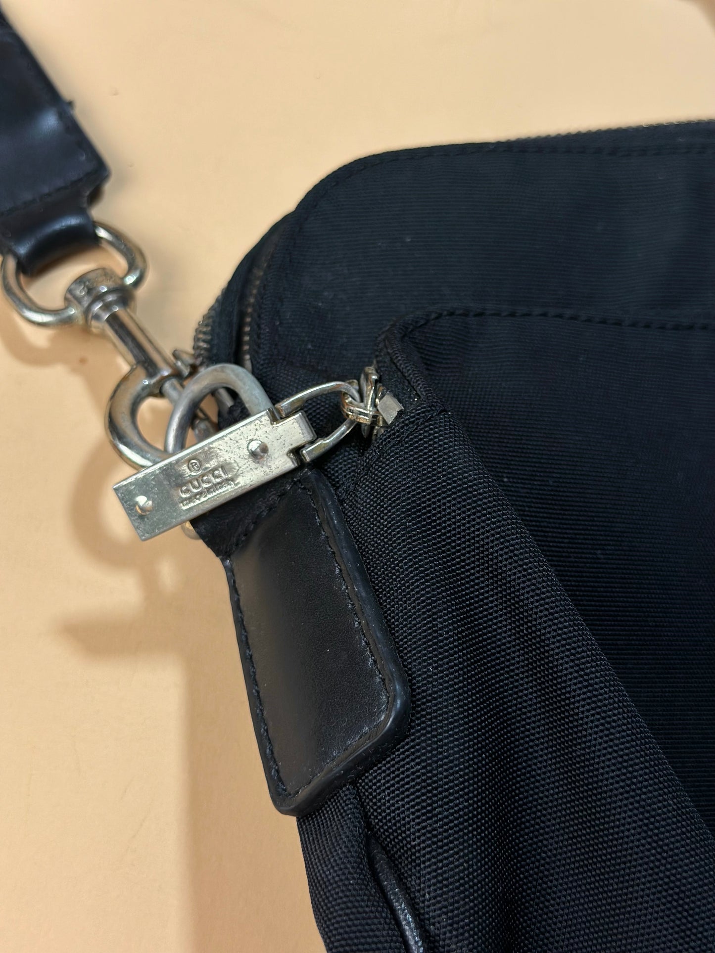 Gucci Nylon Messenger Bag