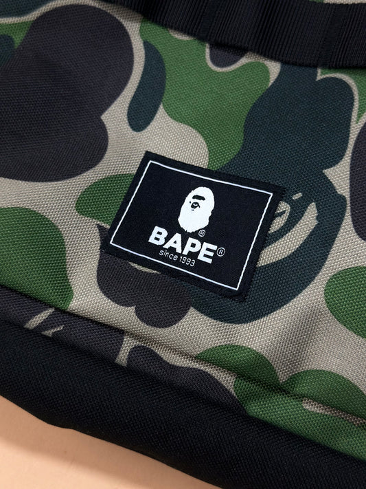 BAPE Magazine Camo Patch Logo Crossbag