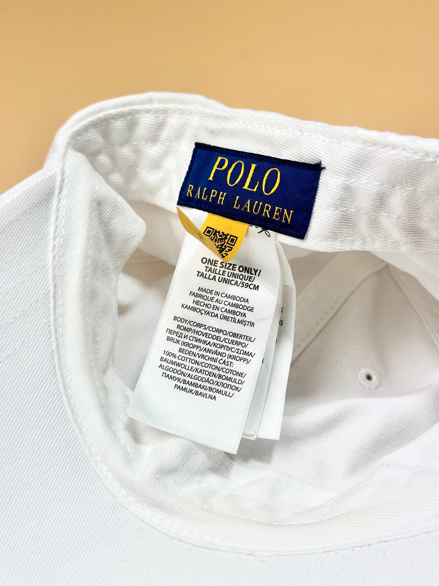 Ralph Lauren Classic Sports Cap (QR Authenticated)