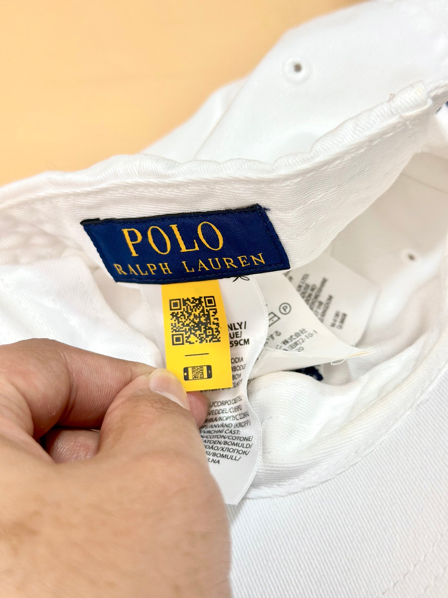 Ralph Lauren Classic Sports Cap (QR Authenticated)
