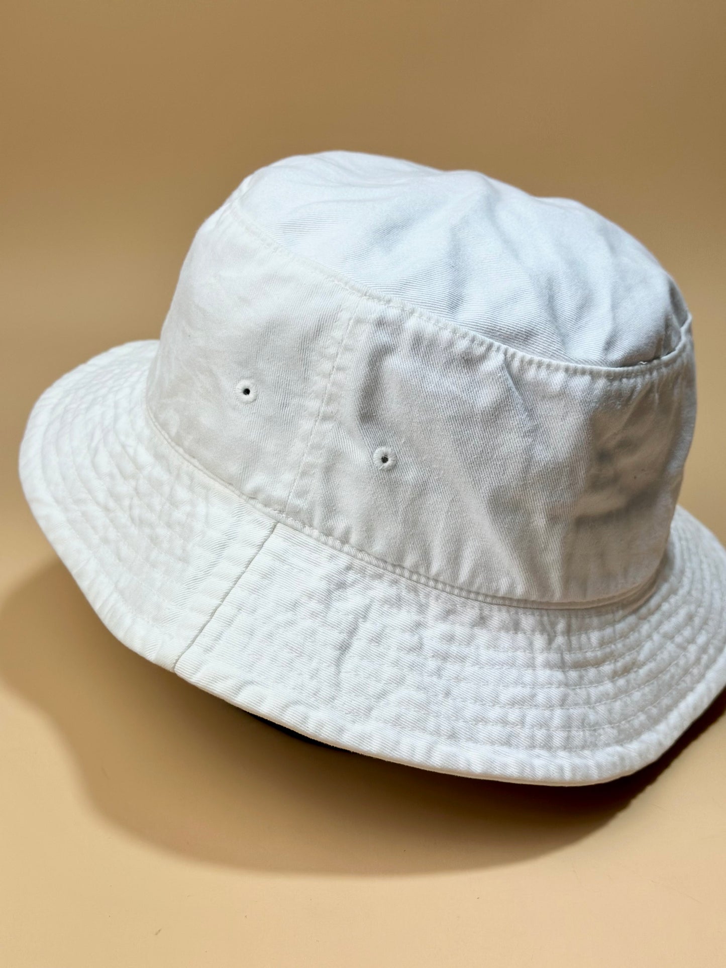 Ralph Lauren with Black Pony White Bucket Hat