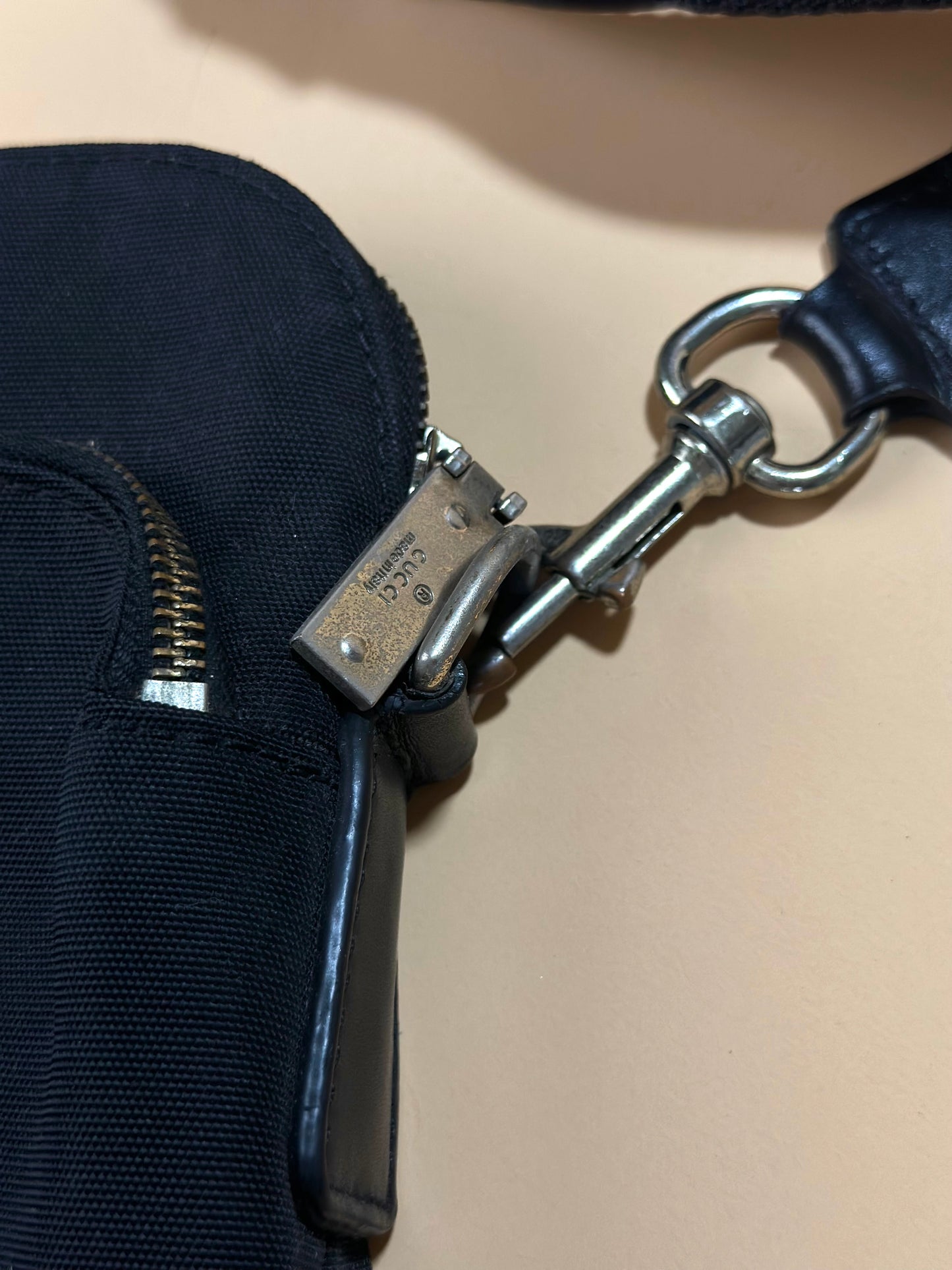 Gucci Nylon Messenger Bag