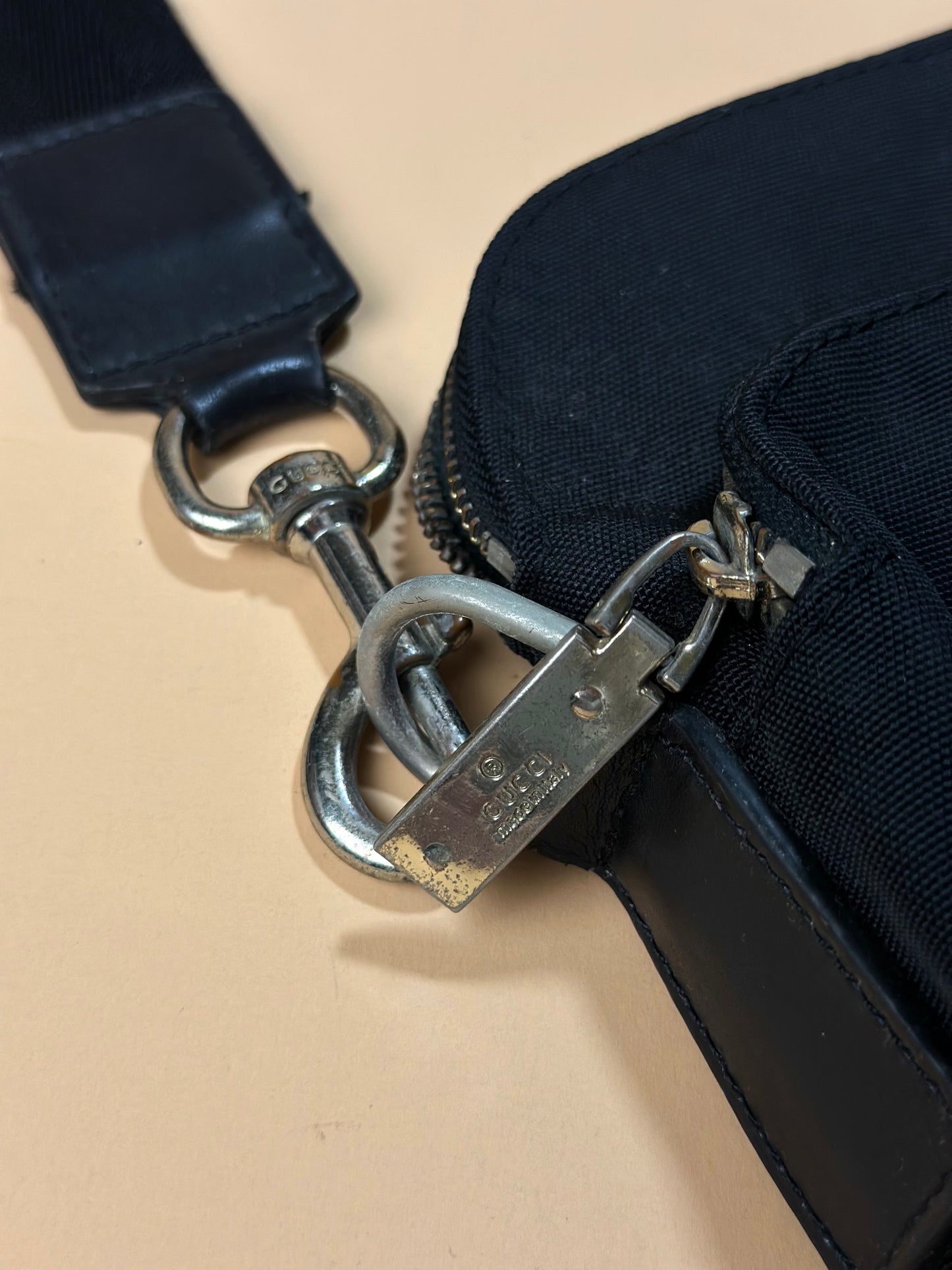 Gucci Nylon Messenger Bag