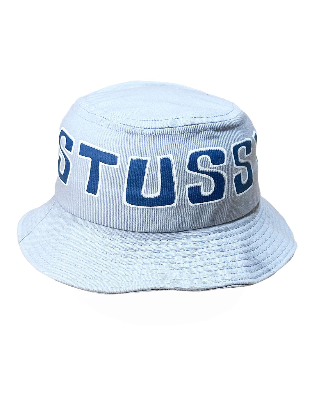 90's Stussy Big Printed Script Bucket Hat