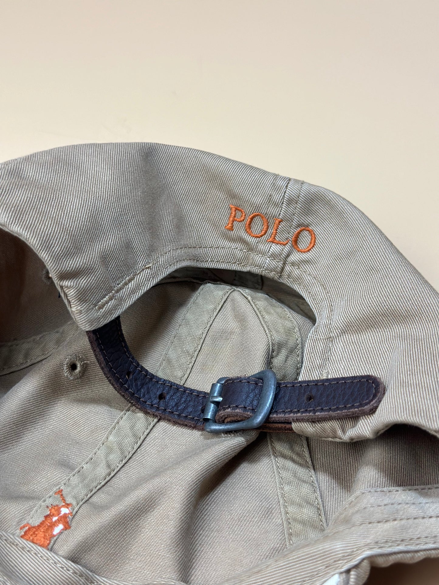 Ralph Lauren w/ Orange Pony Leather Strap