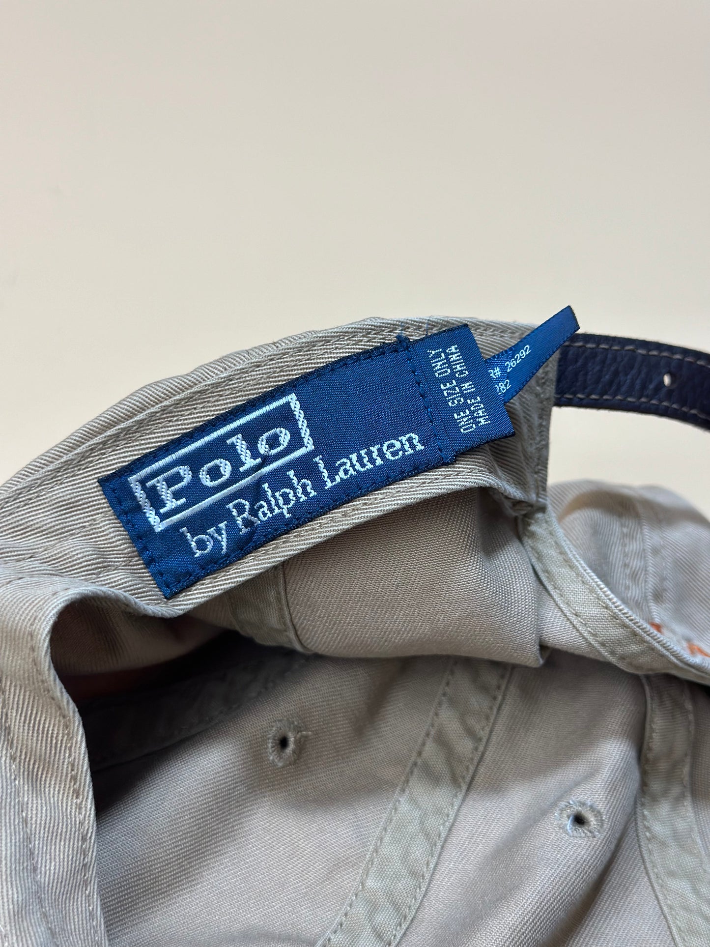 Ralph Lauren w/ Orange Pony Leather Strap