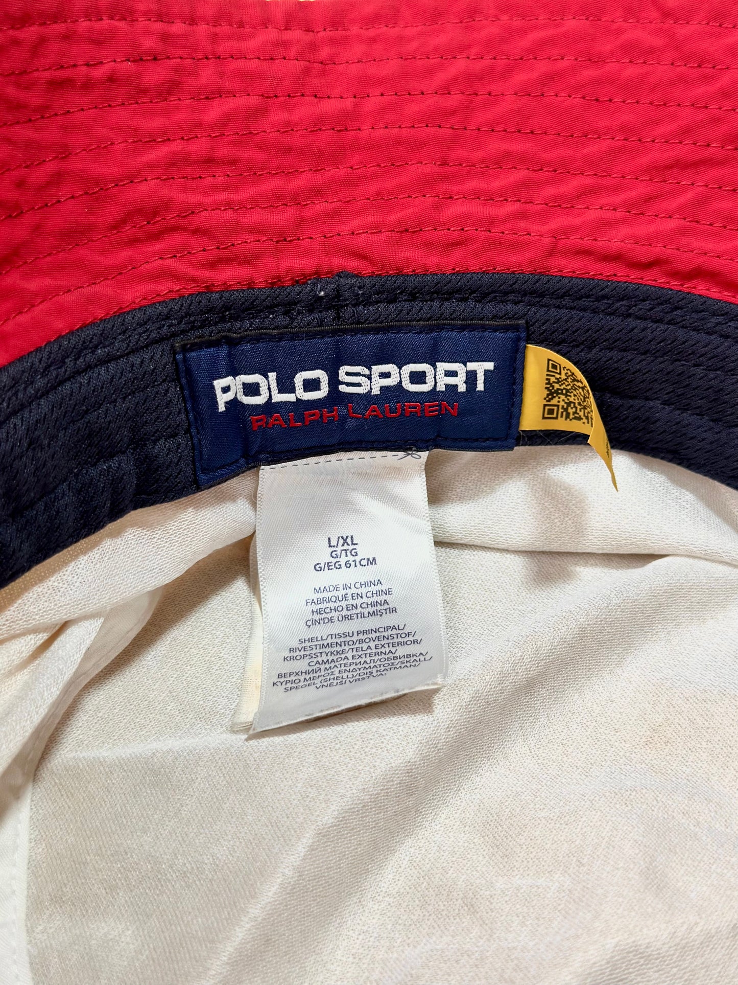 Polo Sport Ralph Lauren Logo Tape Bucket Hat