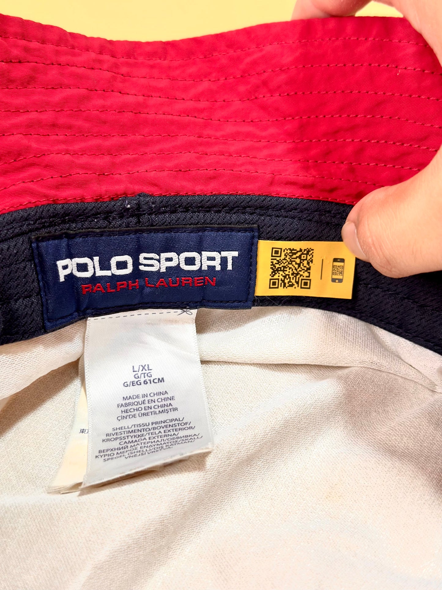 Polo Sport Ralph Lauren Logo Tape Bucket Hat