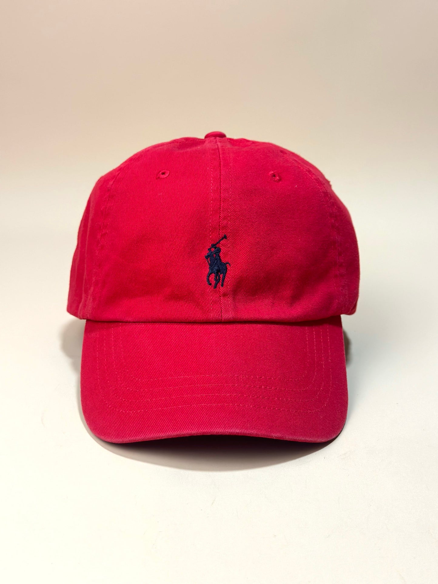 Ralph Lauren w/ Leather Strap Red Cap