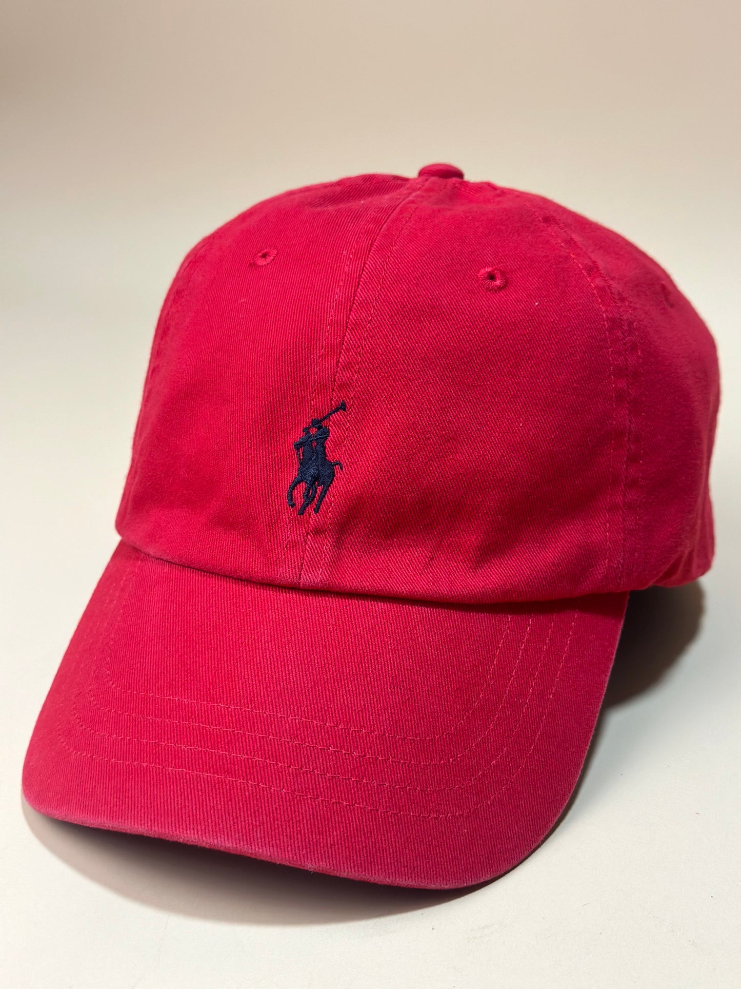 Ralph Lauren w/ Leather Strap Red Cap